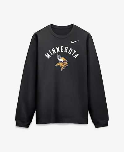 Nike Men's Black Minnesota Vikings Defensive Leader Club Fleece Sweatshirt