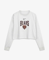 Nike Women's Chicago Bears Loose-Fit Crop Top