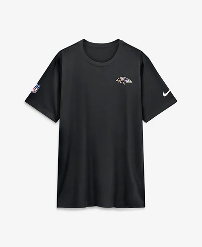 Nike Men's Black Baltimore Ravens Alt Legend Small Logo Dri-fit T-Shirt