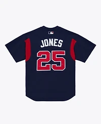 Mitchell & Ness Men's Andruw Jones Navy Atlanta Braves Authentic Batting Practice Jersey