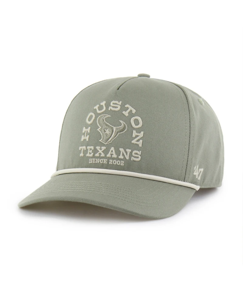 47 Brand Men's Green Houston Texans Canyon Ranchero Hitch Adjustable Hat