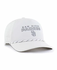 47 Brand Men's White San Diego Padres Forward Vault Hitch Adjustable Hat