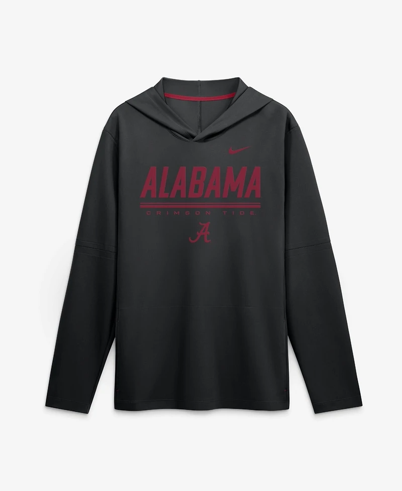 Nike Men's Black Alabama Crimson Tide 2026 Sideline Hooded Sweatshirt