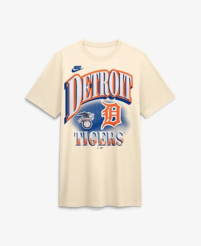 Nike Men's Natural Detroit Tigers Vintage Tri-Blend T-Shirt