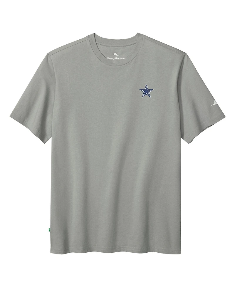 Tommy Bahama Men's Gray Dallas Cowboys Huddle Hang Tens T-Shirt