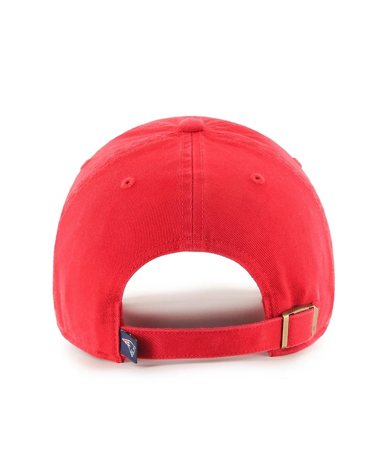 '47 Brand Preschool Red New England Patriots Clean Up Adjustable Hat