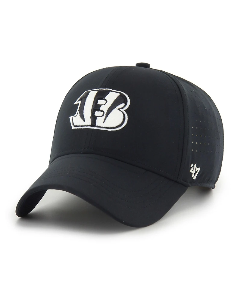 '47 Brand Men's Black Cincinnati Bengals Vent Mvp Adjustable Hat