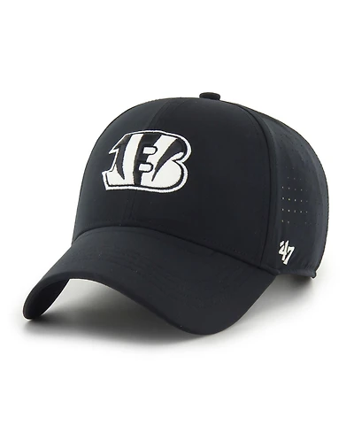 '47 Brand Men's Black Cincinnati Bengals Vent Mvp Adjustable Hat