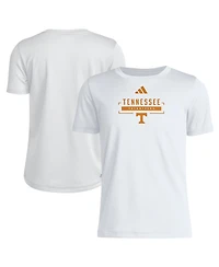 Adidas Big Boys and Girls White Tennessee Volunteers Pregame Performance T-Shirt