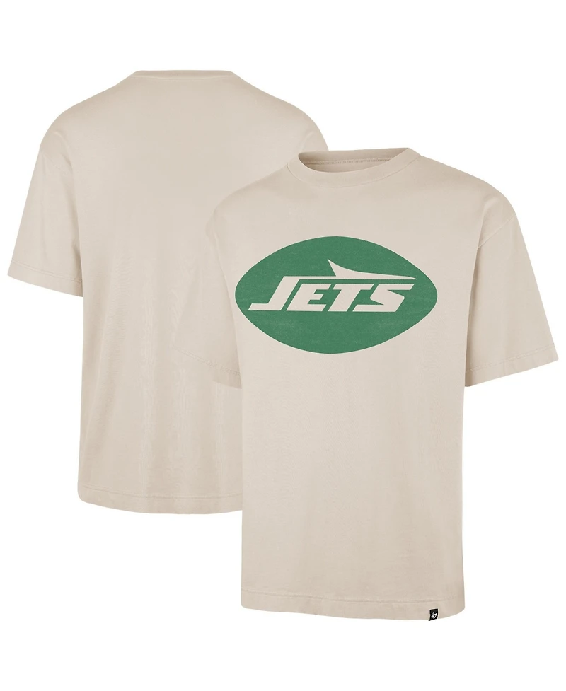 47 Brand Men's Tan New York Jets Bouldering Imprint Ravine Foundation T-Shirt