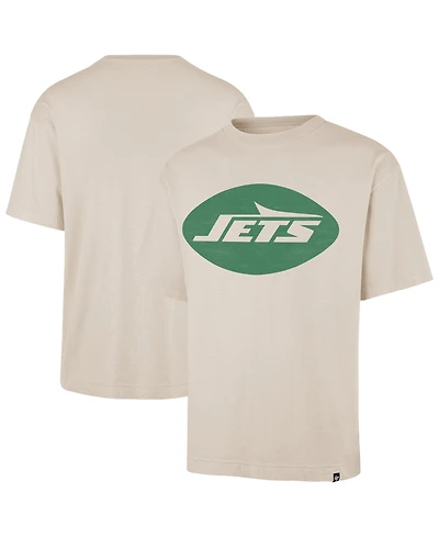 47 Brand Men's Tan New York Jets Bouldering Imprint Ravine Foundation T-Shirt