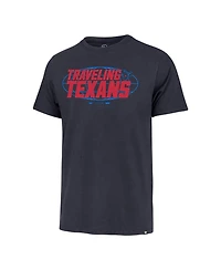 '47 Brand Men's Navy Houston Texans Traveling Texans Franklin T-Shirt