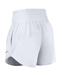 Nike Women's White Texas Longhorns Performance One Dri-fit High-Rise Shorts