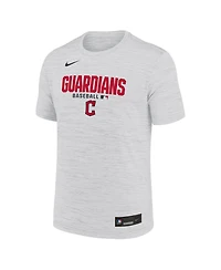 Nike Men's White Cleveland Guardians Authentic Collection Velocity Dri-fit T-Shirt