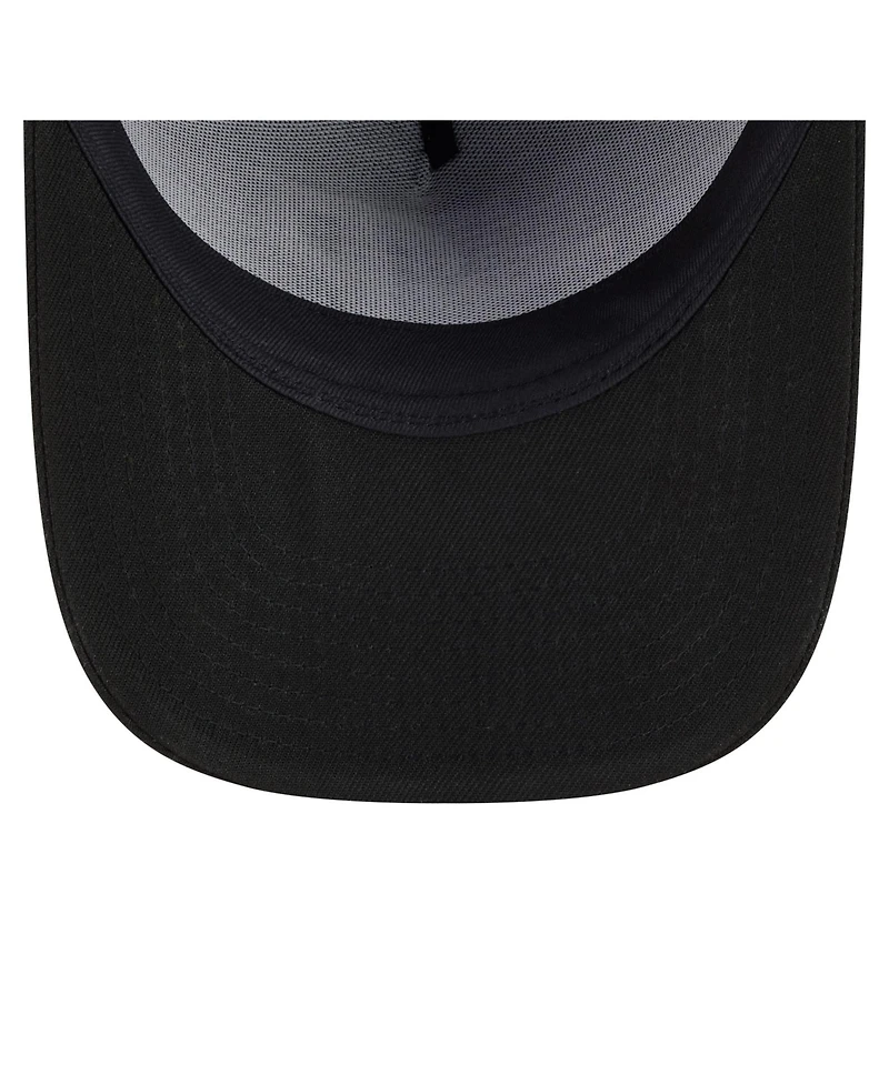 New Era Men's Black Philadelphia Phillies Motion A-Frame 9FIFTY Snapback Hat