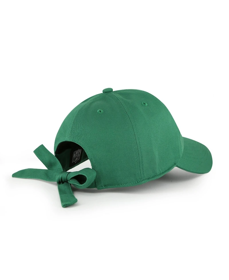 '47 Brand Women's Kelly Green Philadelphia Eagles Throwback Bow Back Clean Up Adjustable Hat