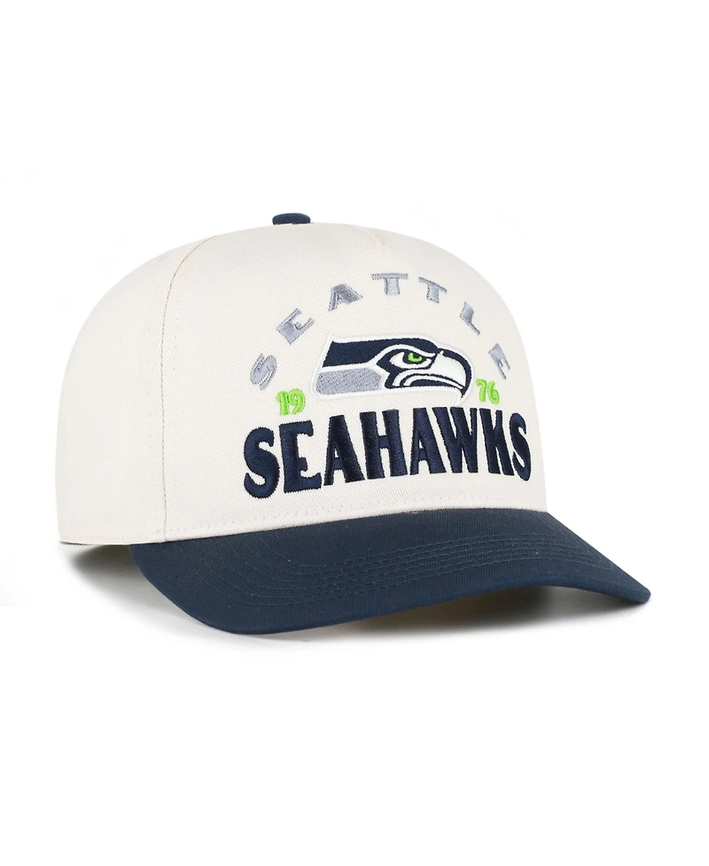 '47 Brand Men's Natural Seattle Seahawks Arcitext Hitch Adjustable Hat
