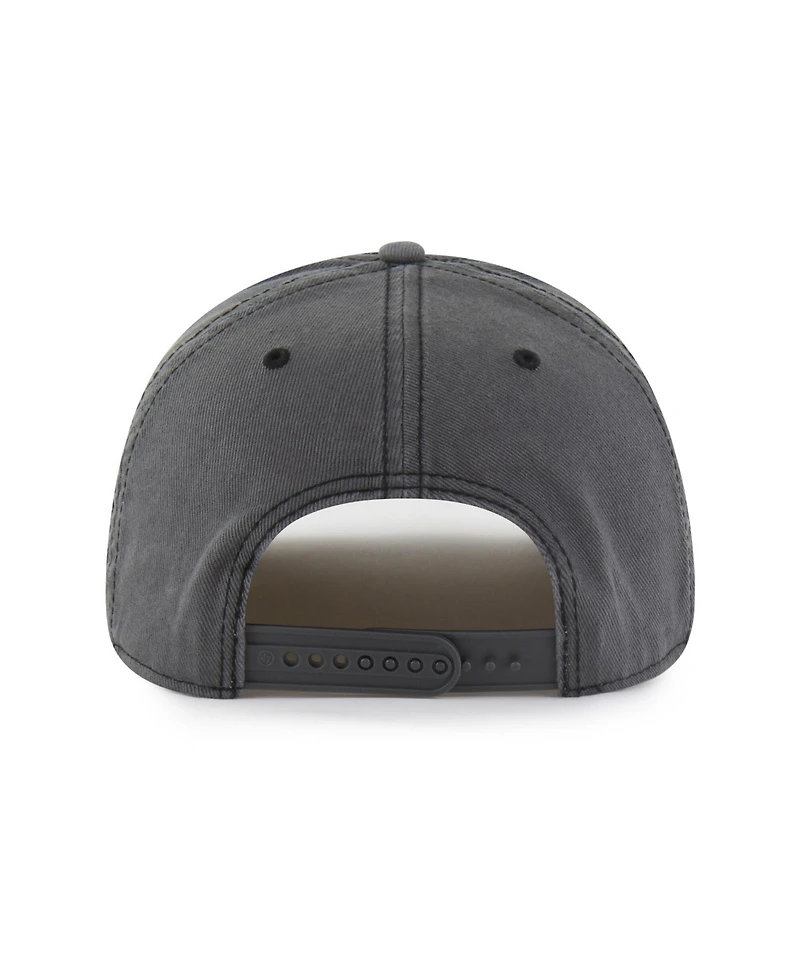 47 Brand Men's Charcoal Las Vegas Raiders Calderwood Well Worn Hitch Adjustable Hat