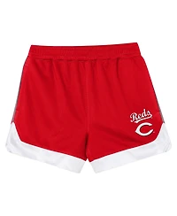 Outerstuff Toddler 2-Piece Red Cincinnati Reds Pinch Hitter T-Shirt & Shorts Set