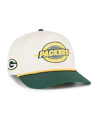 '47 Brand Big Boys and Girls Natural Green Bay Packers Freemont Hitch Adjustable Hat