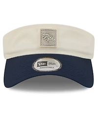 New Era Men's Cream/Navy Denver Broncos 2026 Nfl Training Camp Adjustable Visor