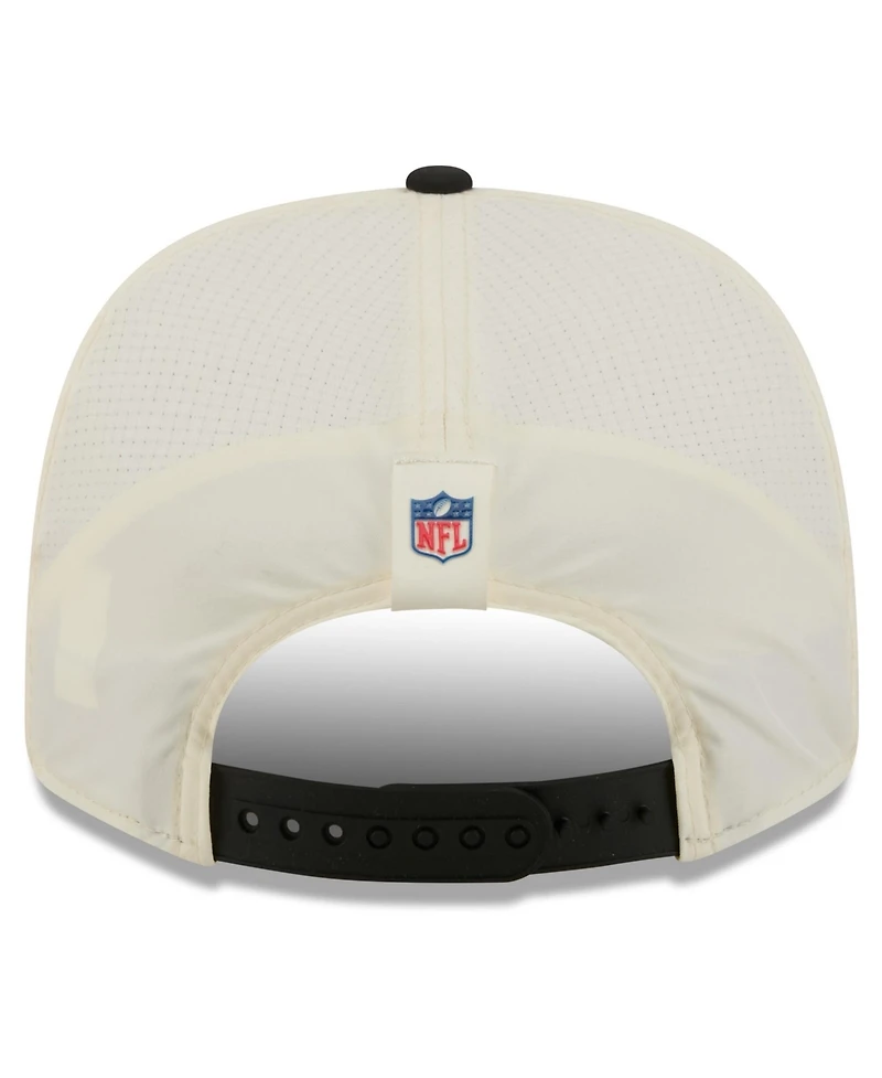 New Era Men's Cream/Black Atlanta Falcons 2026 Nfl Training Camp 9SEVENTY Adjustable Hat