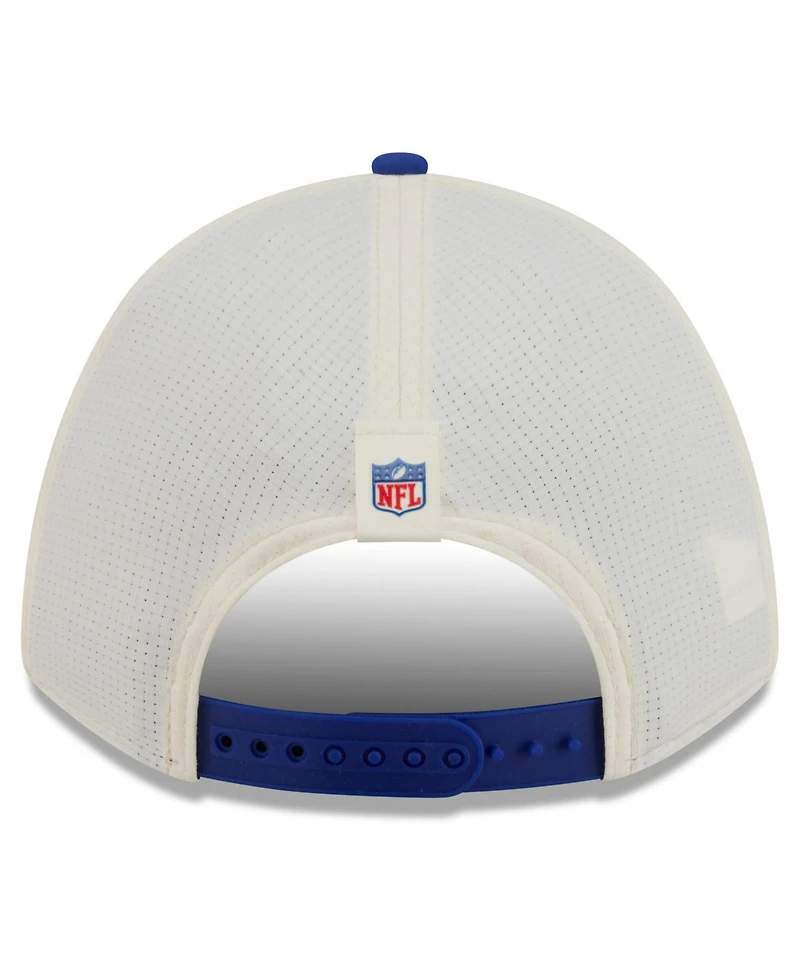 New Era Men's Cream/Royal Buffalo Bills 2026 Nfl Training Camp 9FORTY Adjustable Hat