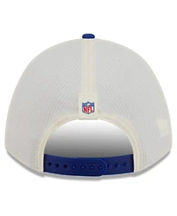 New Era Men's Cream/Royal Buffalo Bills 2026 Nfl Training Camp 9FORTY Adjustable Hat