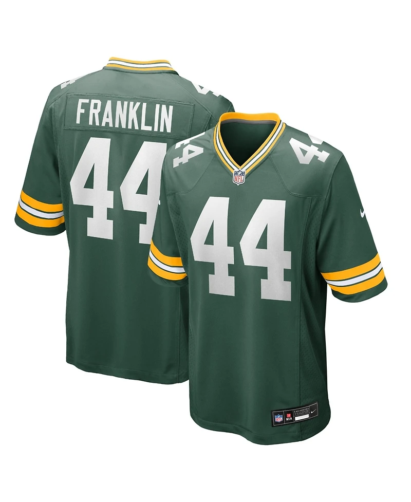 Nike Men's Zaire Franklin Green Bay Packers Game Jersey