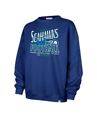 '47 Brand Women's Regional Seattle Seahawks Oversized Crewneck Sweatshirt