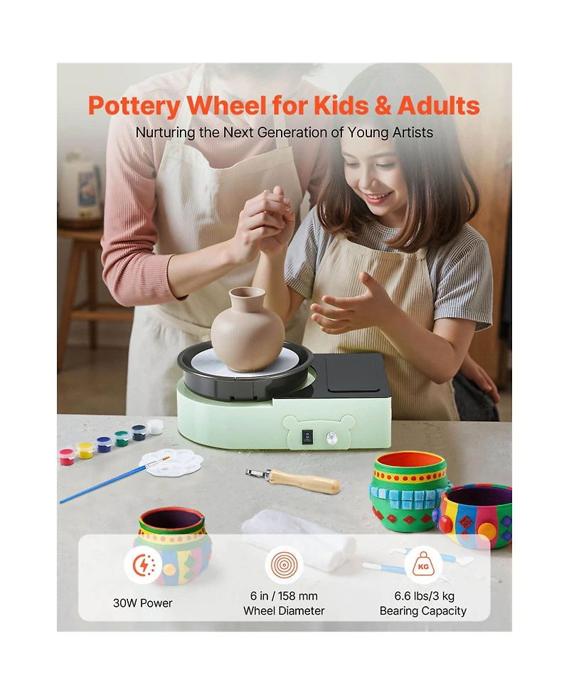 Yobtop Mini Pottery Wheel
