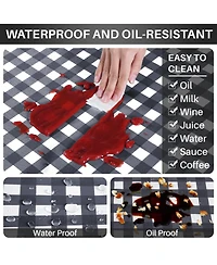 Piscifun Waterproof Fitted Picnic Table Cover With Bench Covers Elastic Camping Outdoor