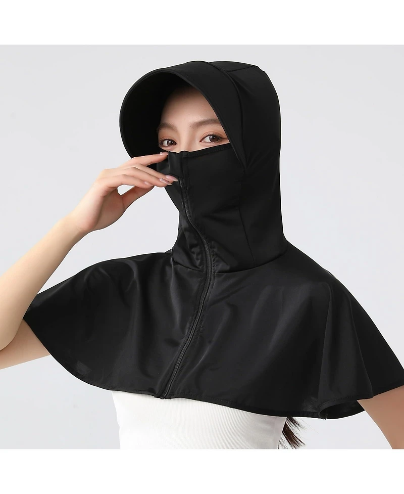 Piscifun Women Uv Protection Balaclava Hat Face Neck Cover Breathable Outdoor Sun Cap