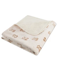 Huggies Baby Boys' and Girls' Allover Bear Graphic Print Blanket
