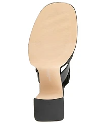 Christian Siriano Women's Finzee Velvet Platform Sandal