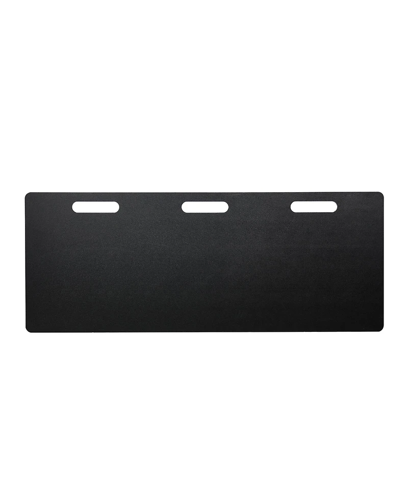 Hongge Foldable Soccer Rebounder Board 45 x 18 in Dual-Angle Hdpe Kickback Wall for Passing and Shooting Practice