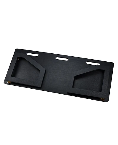 Hongge Foldable Soccer Rebounder Board 45 x 18 in Dual-Angle Hdpe Kickback Wall for Passing and Shooting Practice
