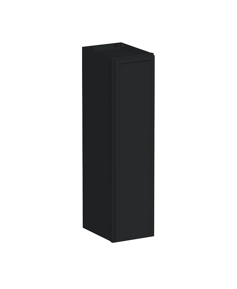 Boyel Living 9"x36" Standard Wall Cabinet (1 Door 2 Shelves), Ready to Assemble Kitchen with Solid Wood Frame, Soft-Close Slides and Hinge