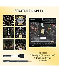 Brea Reese Scratch Art: Paper Pad