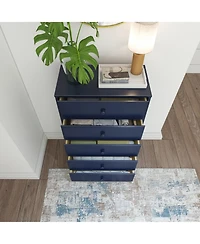 Plank+Beam Solid Wood Classic -Drawer Dresser, Storage Dresser for Bedroom