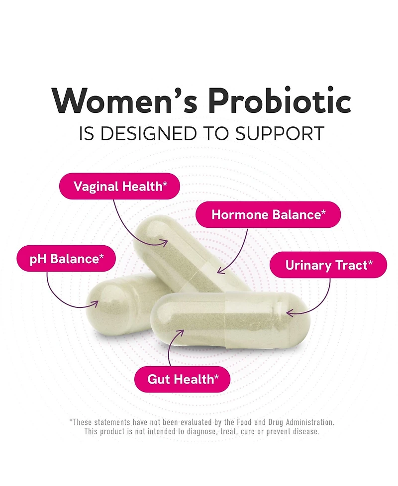 Mav Nutrition Probiotics for Women with Prebiotics and Hormone Blend, 50 Billion Cfu, 30 Capsules