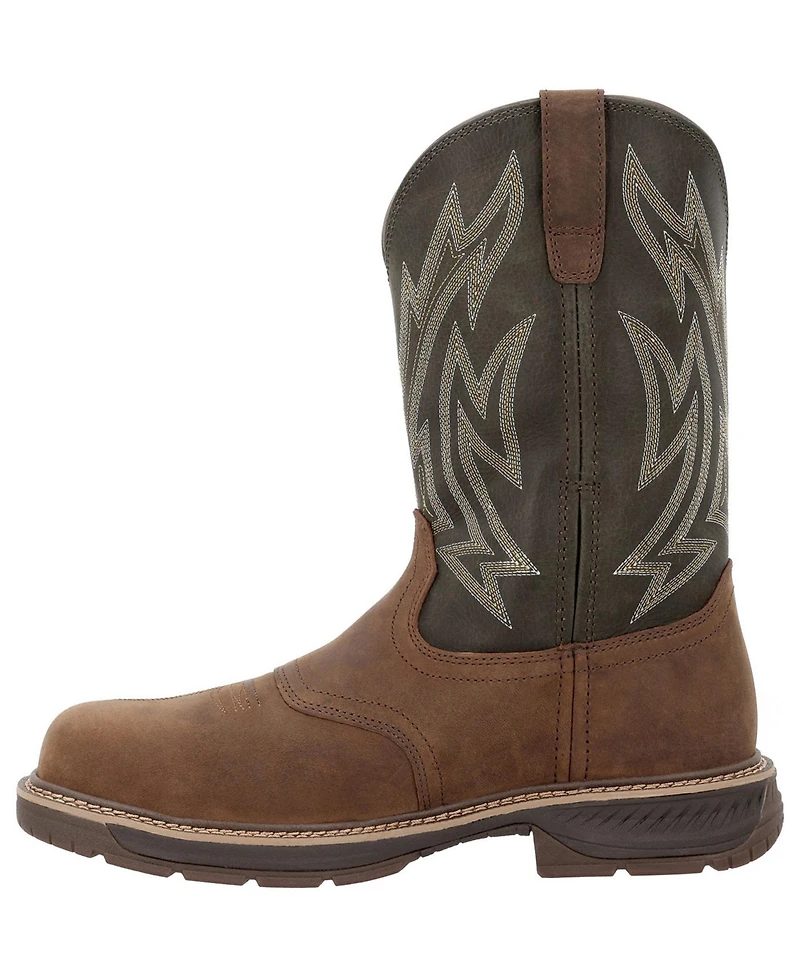 Rocky Ride Lte Carbon Toe Western Boot