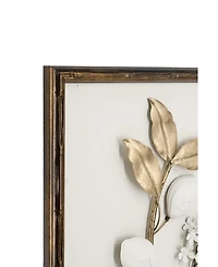 Laoties 13x17" Botanical Framed Iron Branch Wall Art, Set of 2