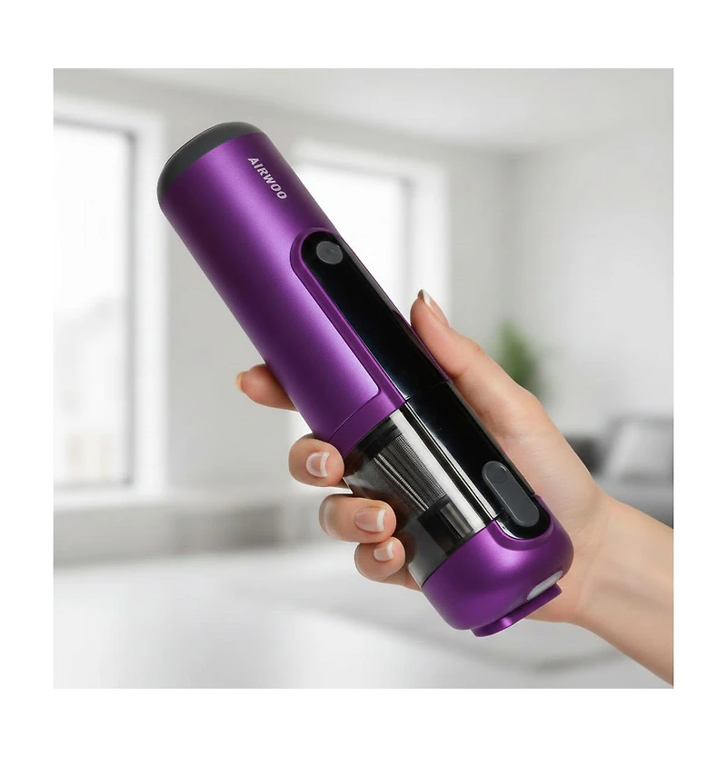 3pExperts Airwoo Cylinder Car Vac With Attachments