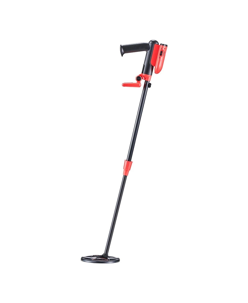 Hongge High Accuracy 6 in Depth Metal Detector with IP68 Waterproof Coil and Adjustable 22.8 to 33.8 in Handle