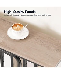 Slickblue Modern 29.5" 2-Tier Narrow Entryway Table for Hallway and Living Room