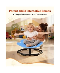 Hongge Flower Shape Sensory-Spinning Chair, 24.4", 220 lb Capacity, Ages 3-12