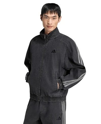 adidas Men's Stadium Denim Track Jacket