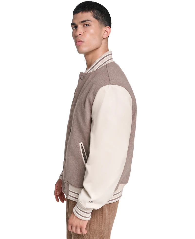 Champion Men's Wool Blend Varsity Jacket