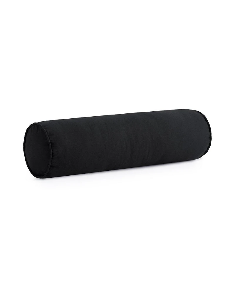 DormCo Rainha Cotton Dutch Ruffled, Euro and Bolster Pillow Set